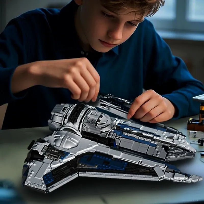 BaKa 33918 - Interstellar Starfighter - vue 5 | Power Blockz