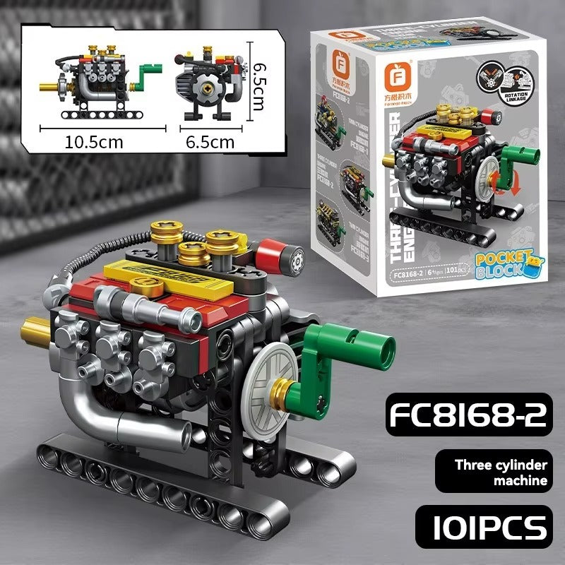 Forange FC8168-2 - Mini Engine - vue 9 | Power Blockz