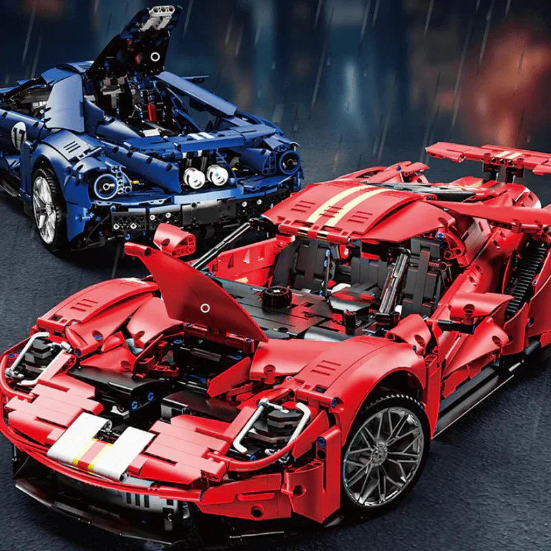 TGL T5042B - Blue - Static - Heritage GT40 Le Mans Icon - vue 15 | Power Blockz