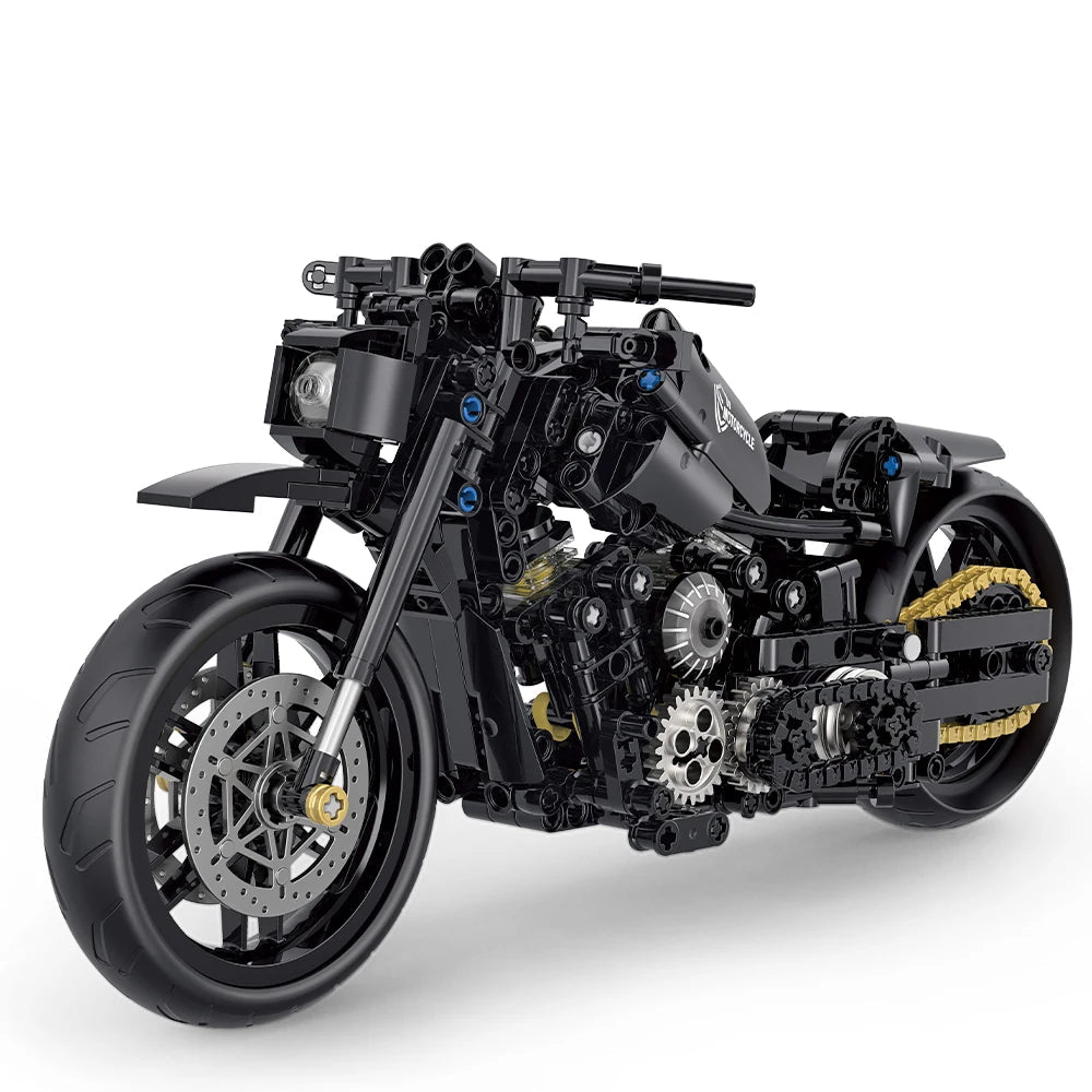 ShuangGao 60502 - Classic V-Twin Cruiser | Power Blockz