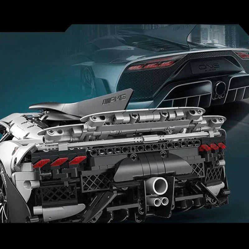 Mercedes AMG One - Building Blocks Set | Power Blockz - Mercedes AMG One - vue 6 | Power Blockz
