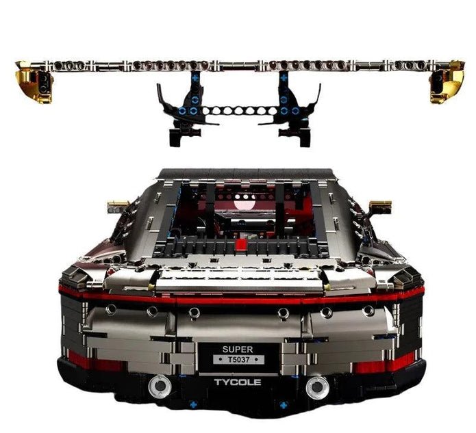 TGL T5037 - Blue - 911 GT3RS Track-Focused - vue 3 | Power Blockz