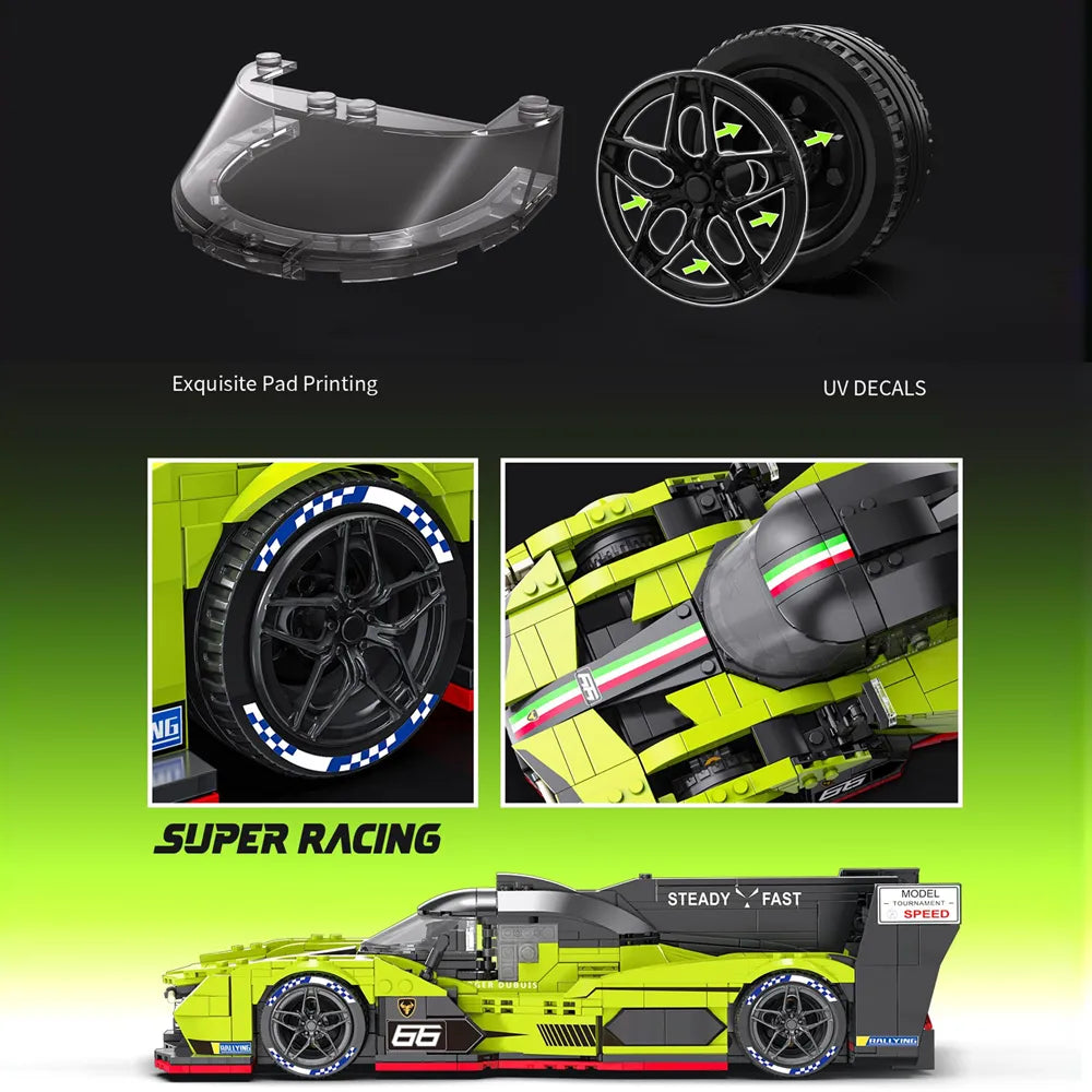 Y26003 - Italian SC63 V8 Endurance - vue 11 | Power Blockz