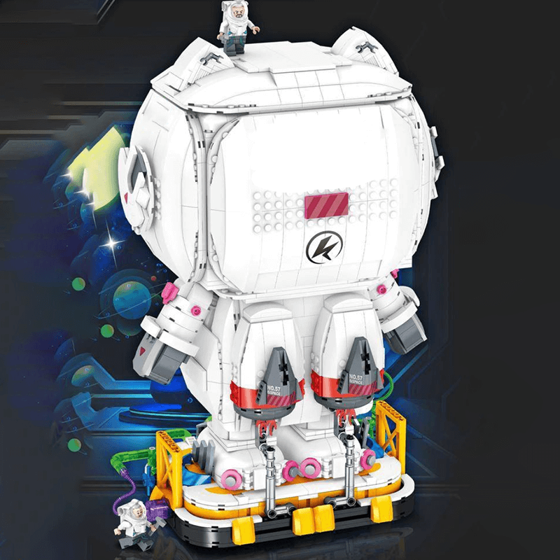 SG 20812 - Space Piglet - vue 4 | Power Blockz