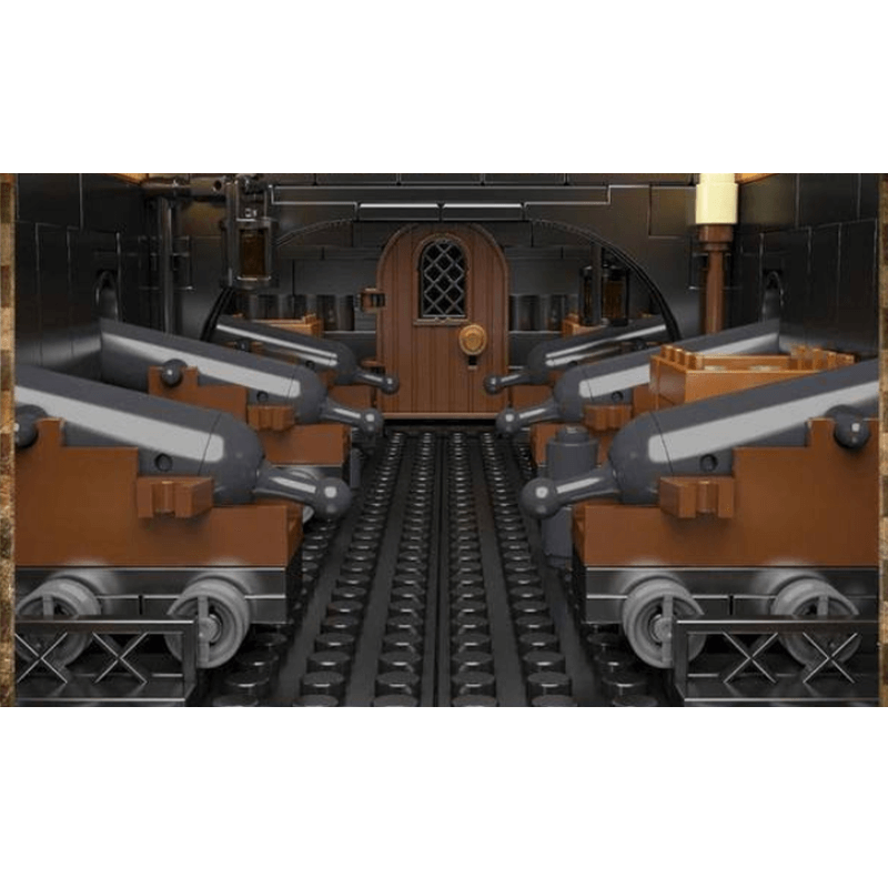 Mould King 13199 - Black Pirate Ship - vue 6 | Power Blockz