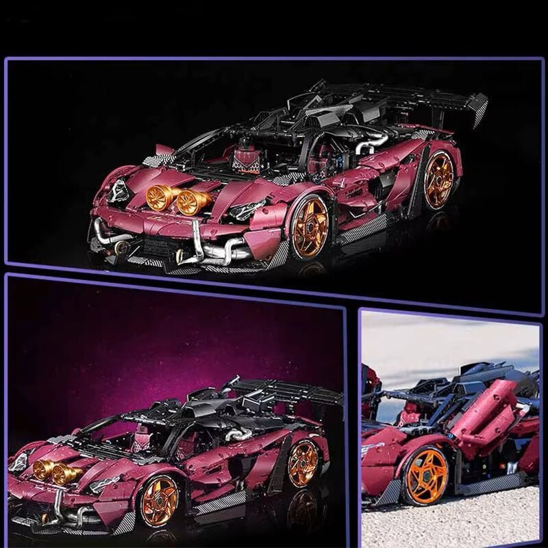 KBOX 10542 - Static Version - Turbocharged V12 LP Track Supercar - vue 4 | Power Blockz