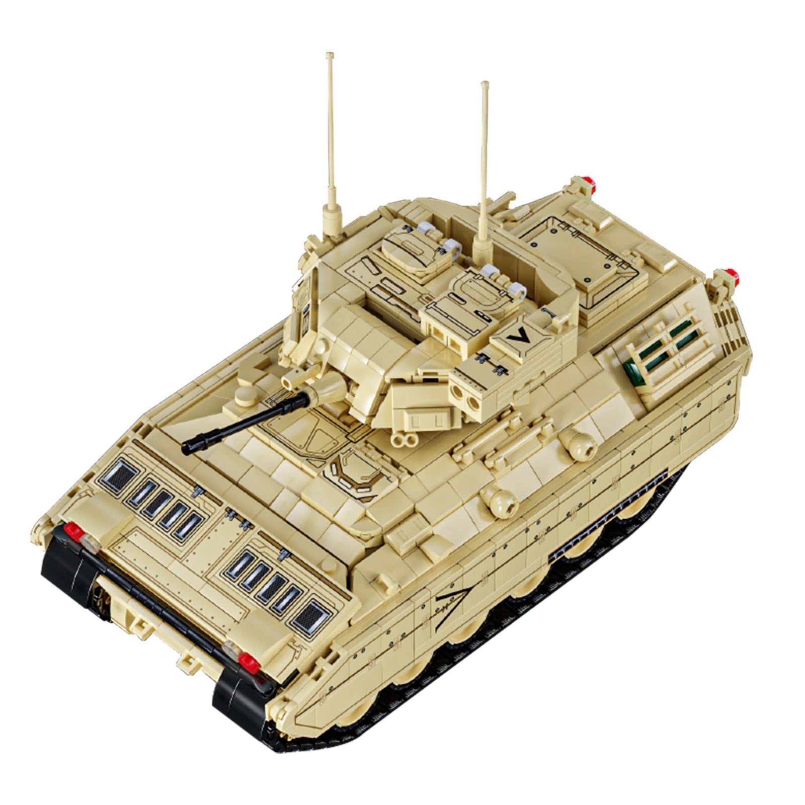 12GO 96007 - M2 Bradley Infantry Fighting Vehicle - vue 4 | Power Blockz