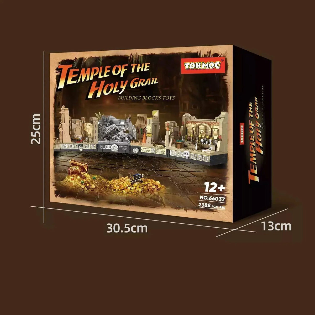 Tok Moc 66037 - Indiana Jones The temple of the Holy Grail - vue 6 | Power Blockz