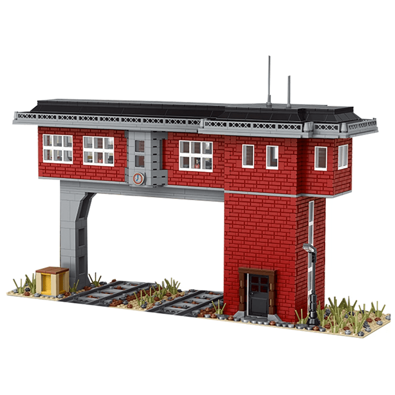 Mould King 12009 - Railway Signal Station | Power Blockz