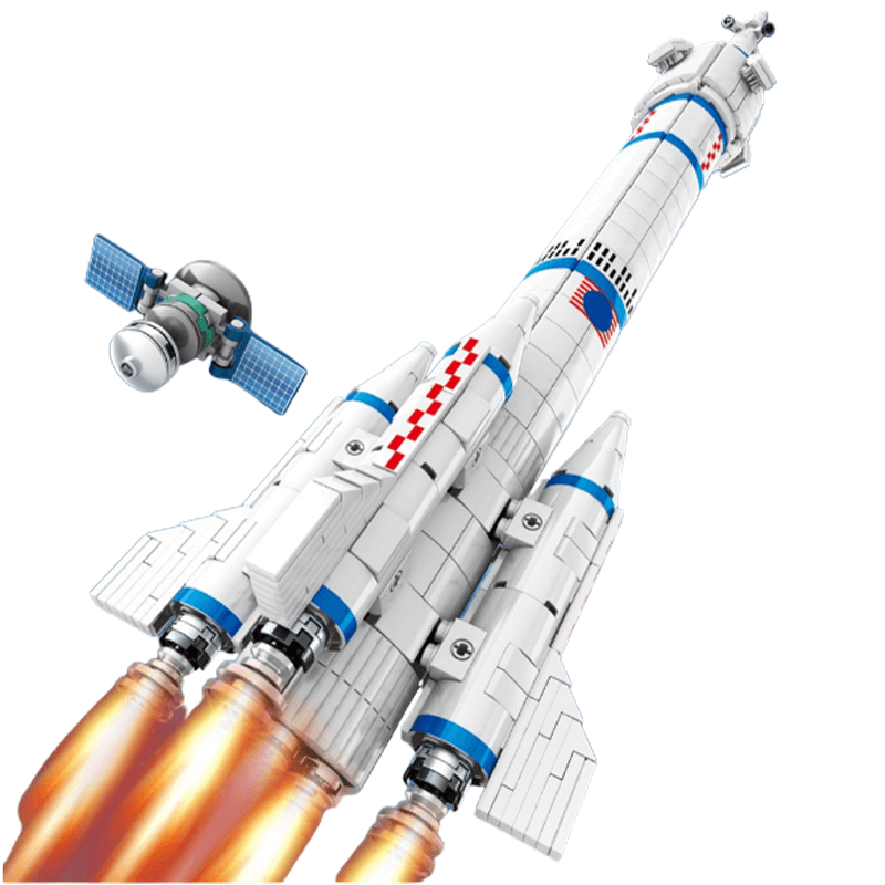 Sembo 203304 - Long March 2F Launch Vehicle - vue 4 | Power Blockz