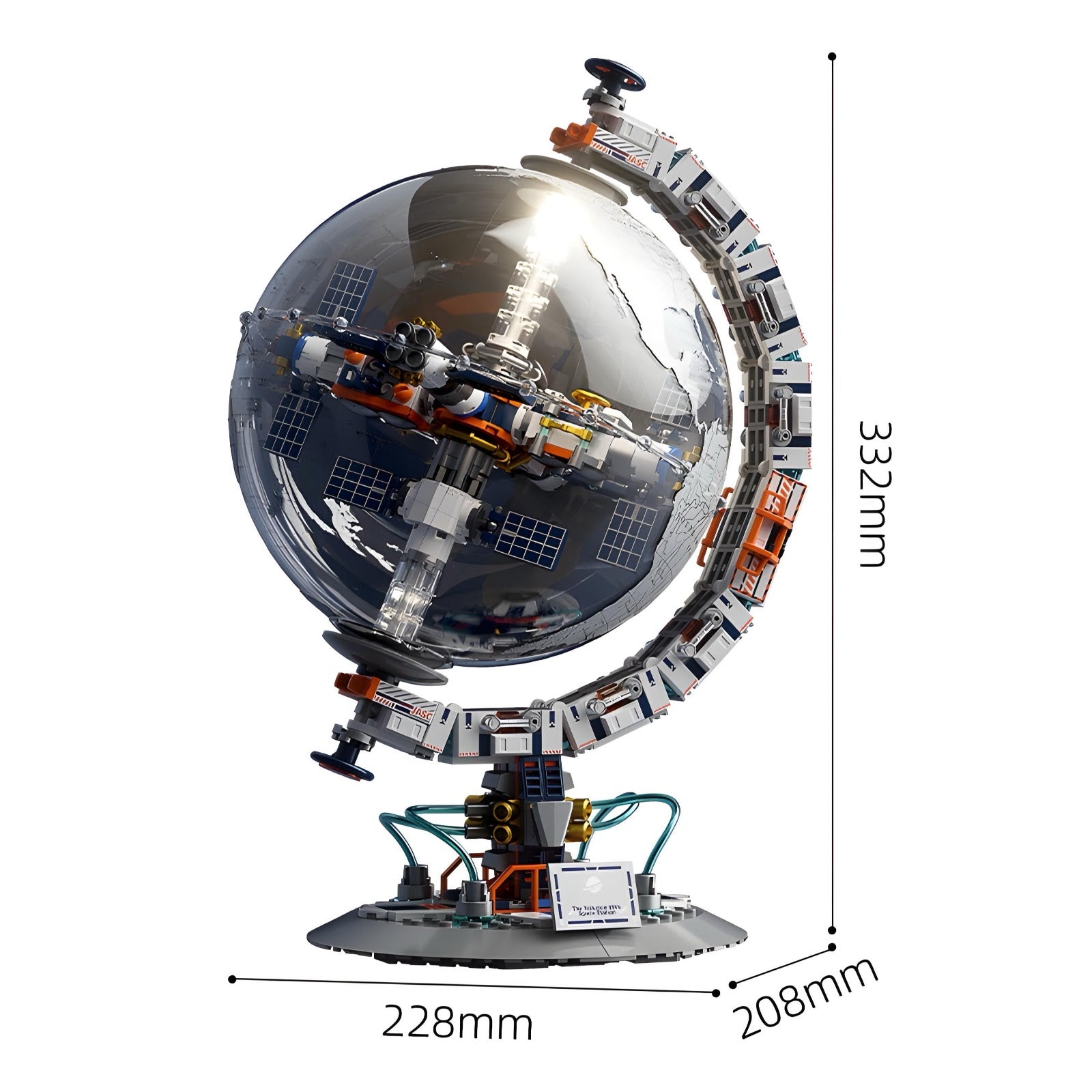 Jaki CK003 - Earth Globe - vue 4 | Power Blockz