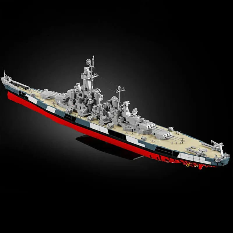 12GO 98009 - USS Montana Battleship - vue 12 | Power Blockz