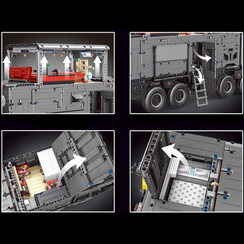 TGL T4009 - Static Version - All-Terrain RV Camper SUV - vue 5 | Power Blockz