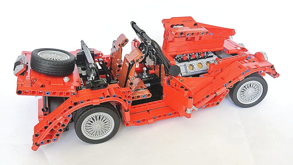 Winner Technique 7062 - Classic Plus 8 Open-Top Roadster - vue 3 | Power Blockz