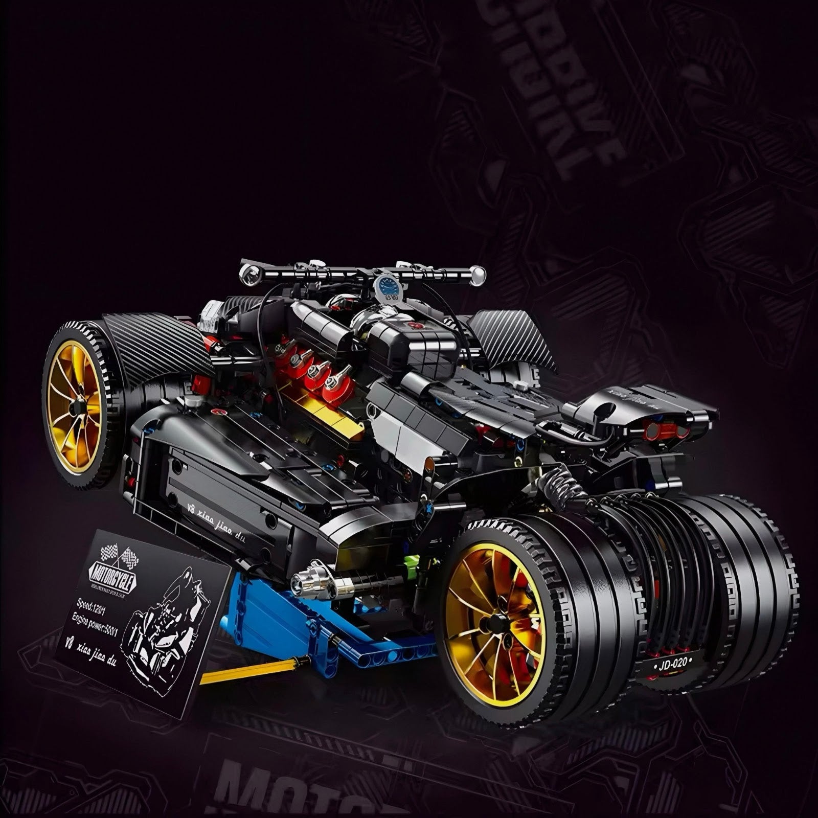 Small Angle JD020 - Wazuma V8M - vue 2 | Power Blockz