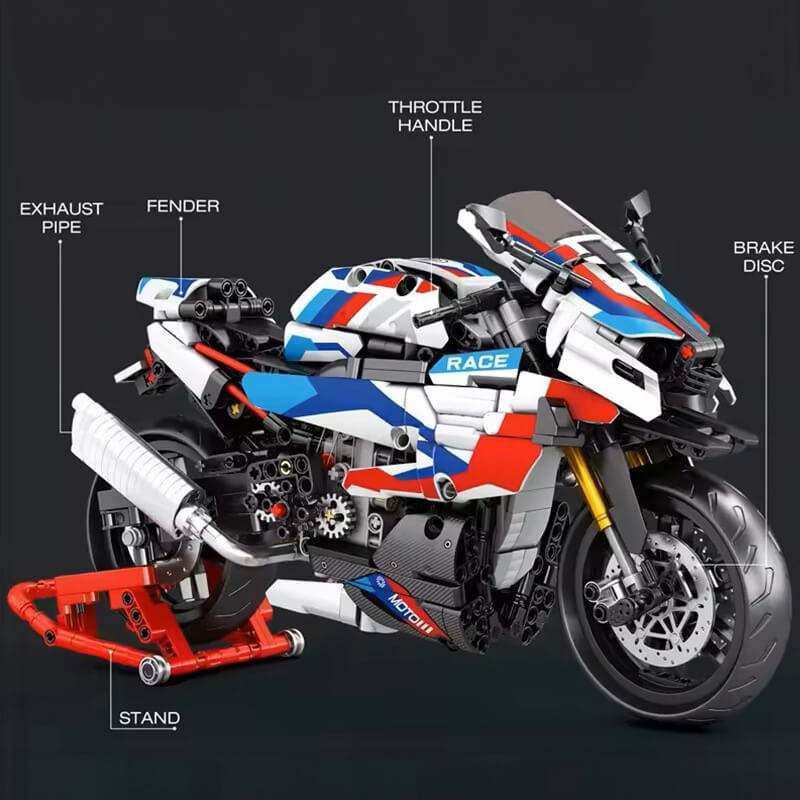 Reobrix99040 - German Racing Superbike - vue 5 | Power Blockz