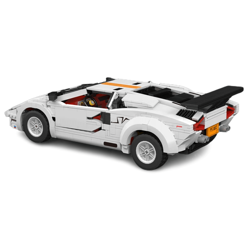 Mould King 10045 - Retro LP400 S Wedge Supercar - vue 3 | Power Blockz
