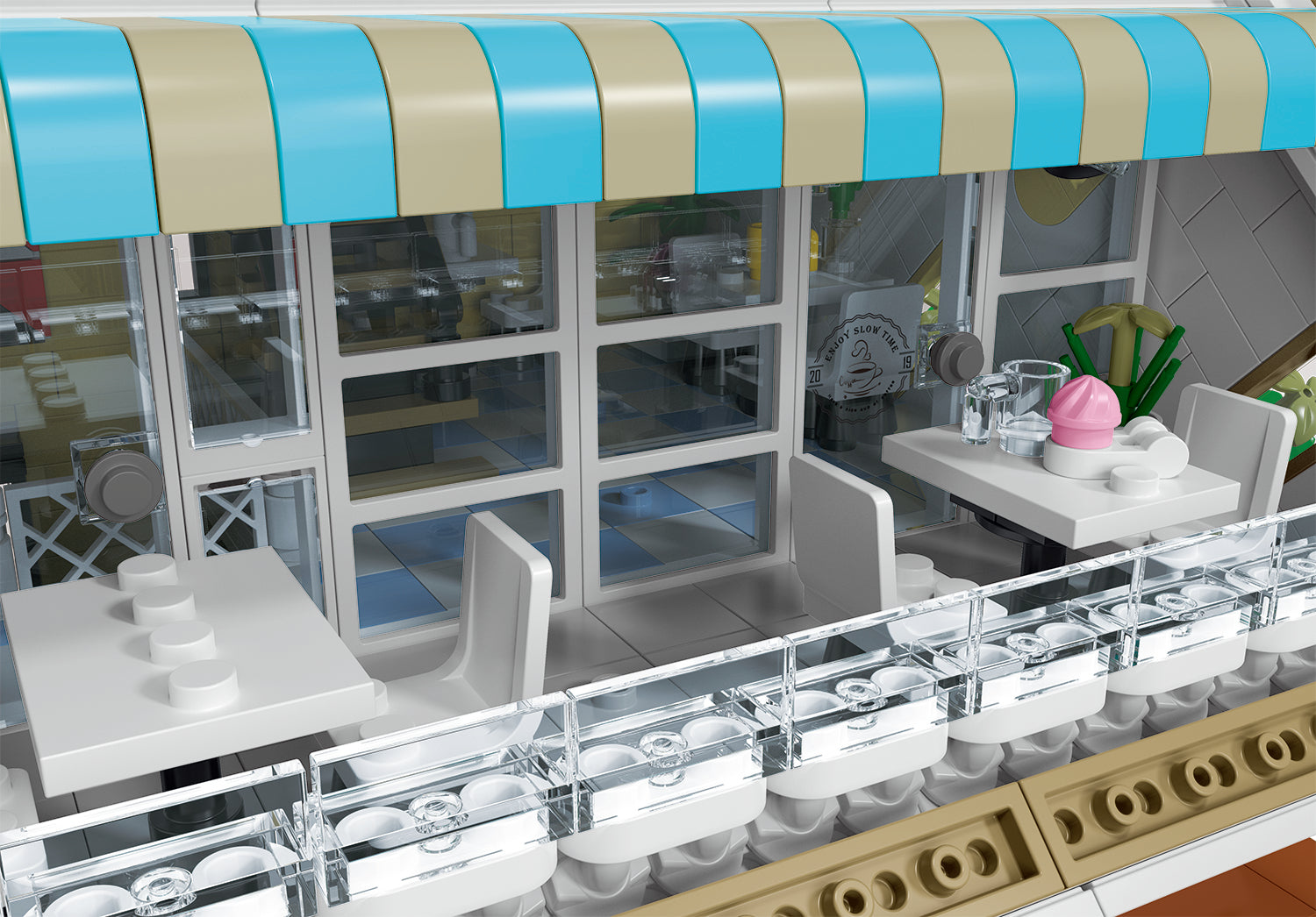 Mork 10209 - Upside Down Cafe - vue 5 | Power Blockz