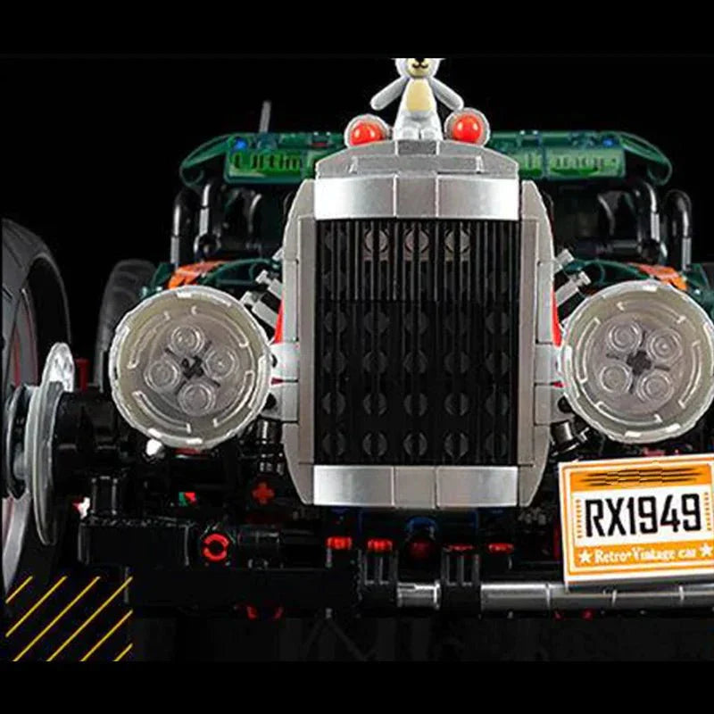 KBOX K10509 - Static Version - Classic Hot Rod Coupe - vue 13 | Power Blockz