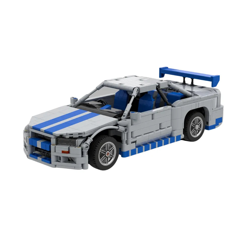 MOC-186036 - Skyline R34 GTR F&F | Power Blockz