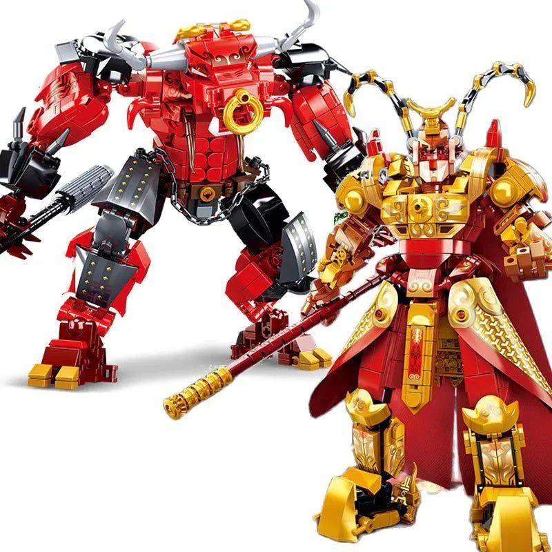 Transformers Bull Demon Mecha Warrior Bricks Toy | 606pcs - Transformers Bull Demon Mecha Warrior Bricks Toy | Power Blockz
