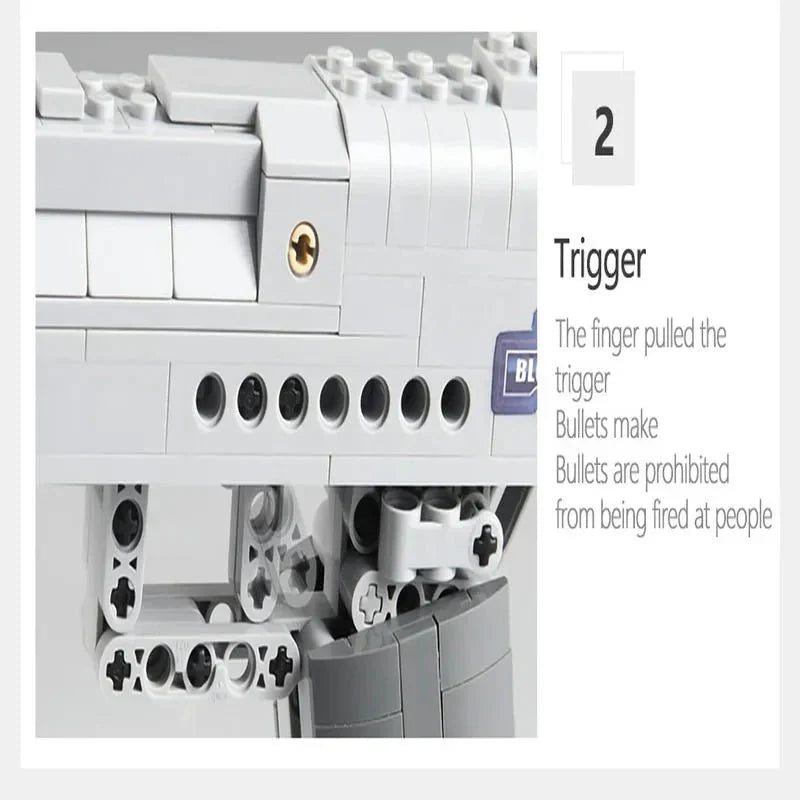Panlos 670006 - Desert Eagle Military - vue 2 | Power Blockz
