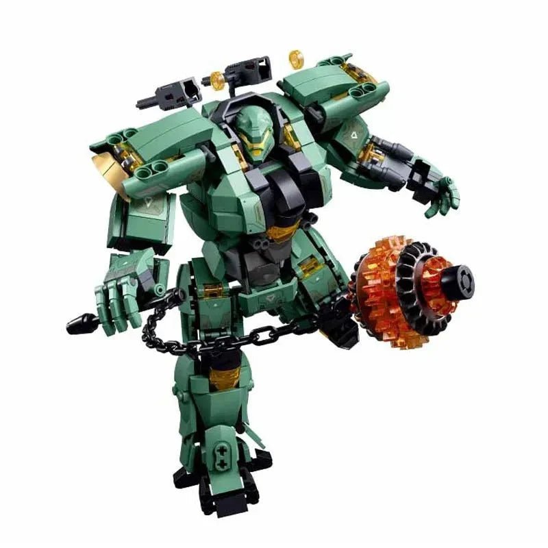 Transforming Mecha Robot Warrior Leader Bricks Toy | 542pcs - Transforming Mecha Robot Warrior Leader Bricks Toy - vue 7 | Power Blockz