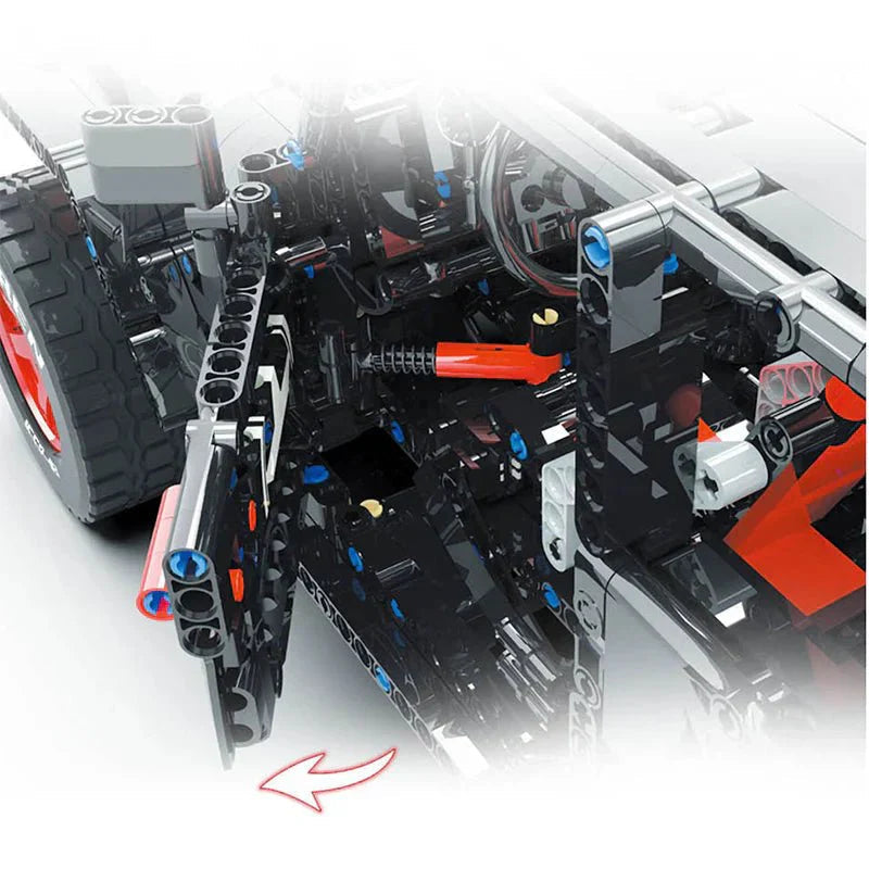 Jaki JK9058 - Static Version - Black Off-Road Trail SUV - vue 3 | Power Blockz