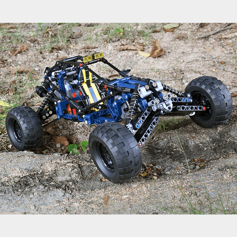 Mould King 18018 - Desert Sand Rally Buggy - vue 4 | Power Blockz