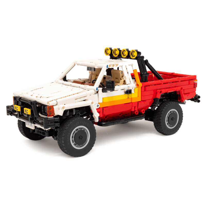 Power Blockz MOC-190349 - Static Version - Racing Pickup Hilux SR5 Tribute Edition | Power Blockz