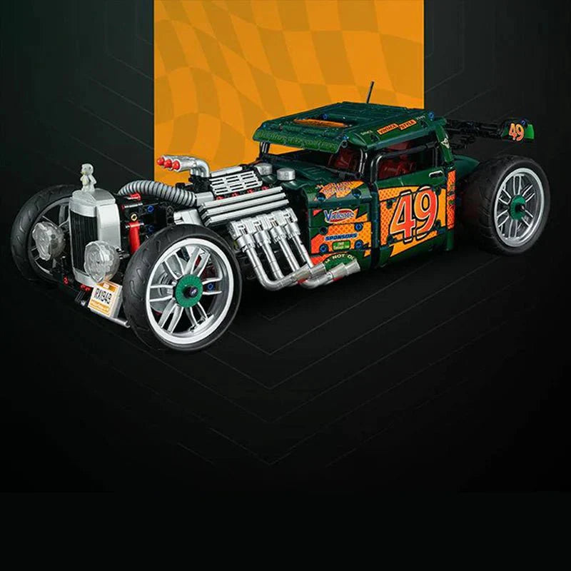 KBOX K10509 - Static Version - Classic Hot Rod Coupe - vue 7 | Power Blockz