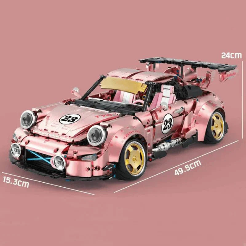TGL T5036 - Static Version - Widebody 911 Air-Cooled Pink - vue 6 | Power Blockz