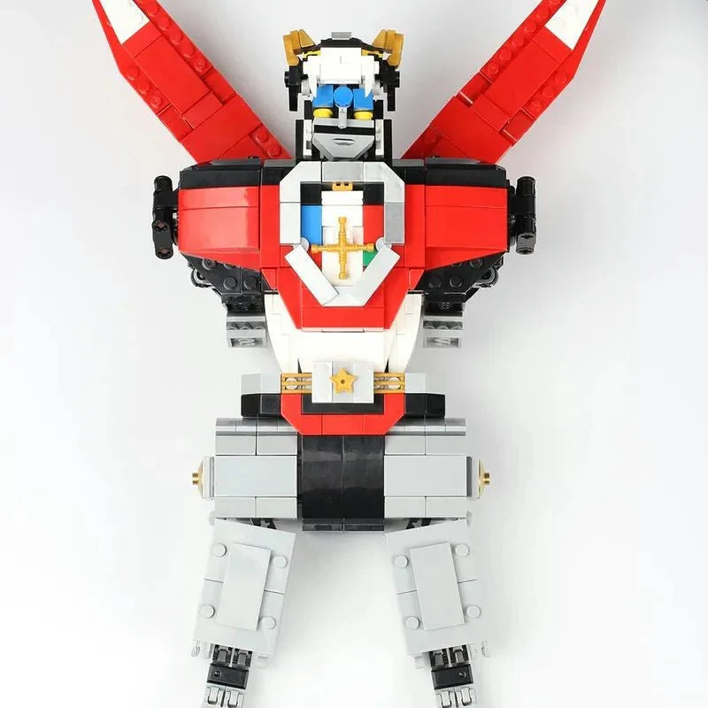 Power Brickz 21311 - Voltron Defender Transformed - vue 8 | Power Blockz