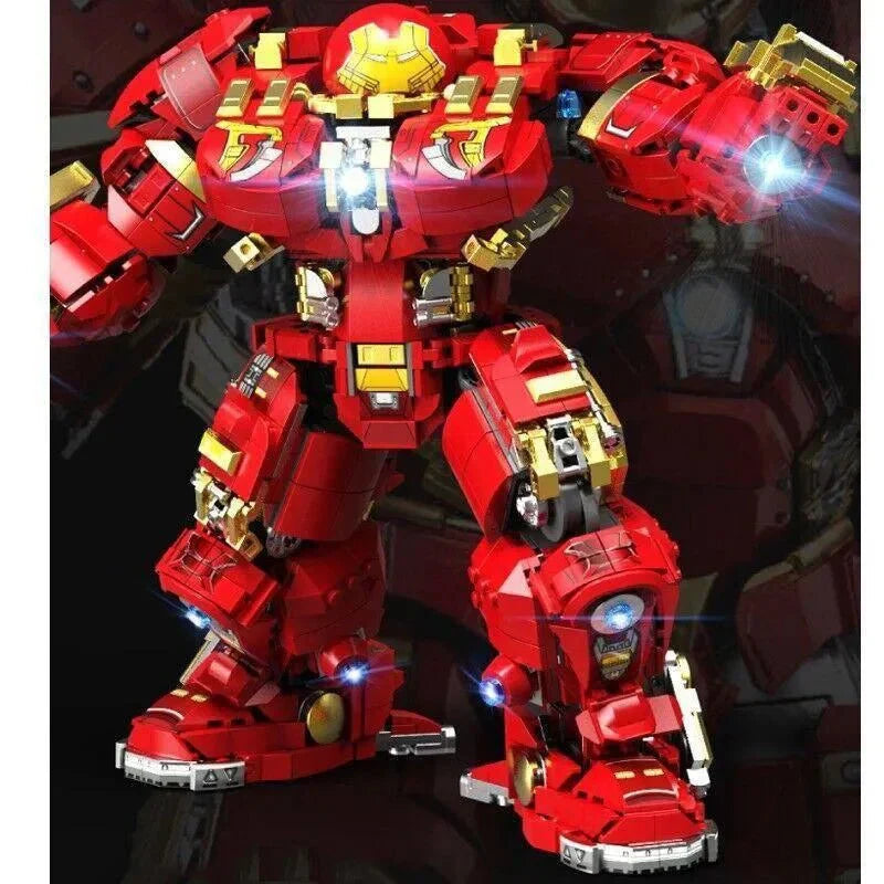 Power Blockz 76105 - Iron Hero Super Armored Hulk - vue 2 | Power Blockz