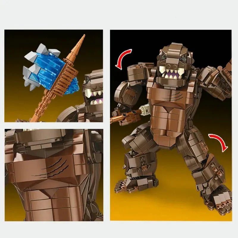 King Kong Bricks Toy 687005 | 1122pcs - King Kong Bricks Toy 687005 - vue 3 | Power Blockz