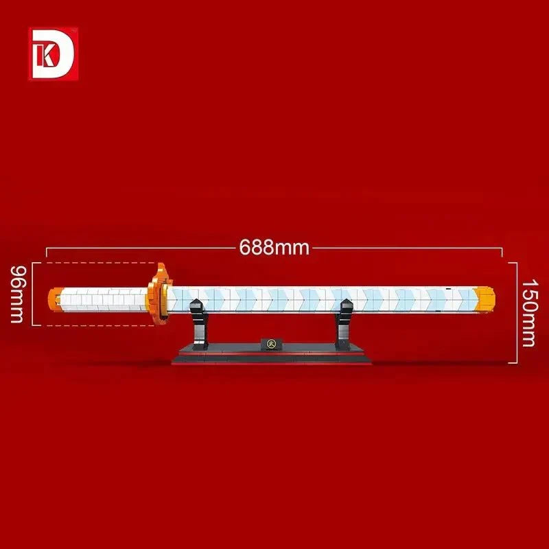 DK 1503 - Movie Demon Slayer Nichirin Sword Bricks Toy - vue 5 | Power Blockz