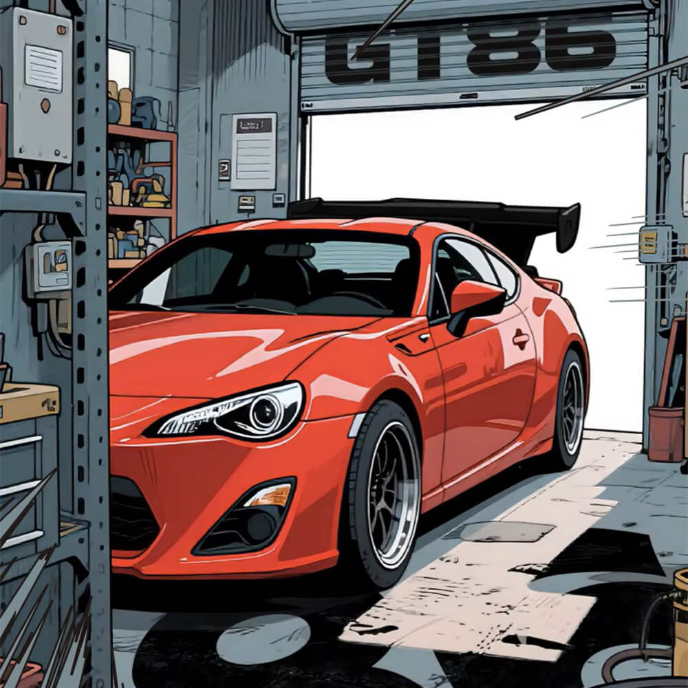 PB8832 - Street Toyota GT86 - vue 2 | Power Blockz