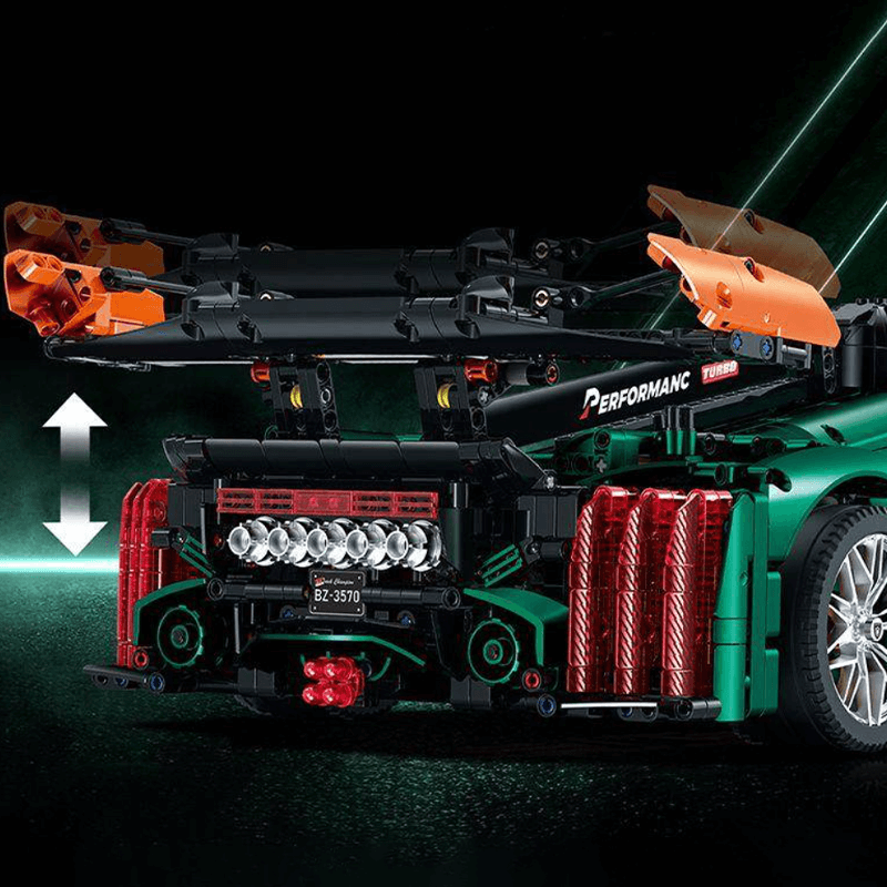 GULY 10616 - Remote Controlled - French Le Mans Hypercar 9x8 - vue 4 | Power Blockz