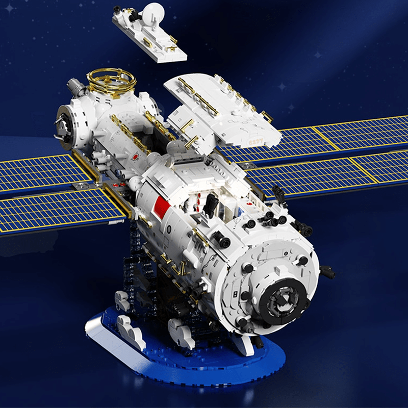 Sembo 203337 - Space Station Core Module - vue 5 | Power Blockz