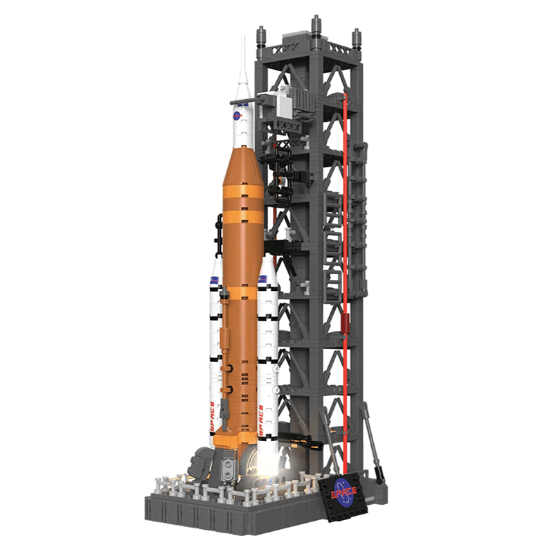 DK 7007 - Moon landing: SLS Space Launch System | Power Blockz