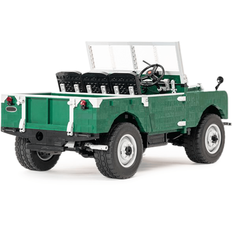Gobricks MOC-91183 - Classic British SUV - vue 3 | Power Blockz