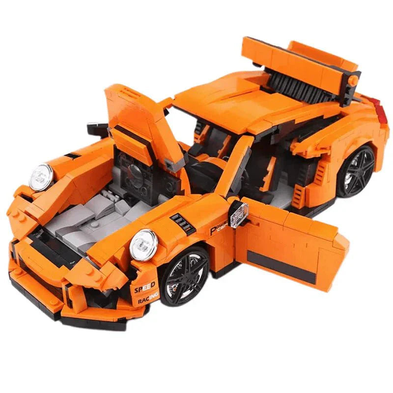 Mould King 13129 - 911 GT3RS Racer - vue 7 | Power Blockz