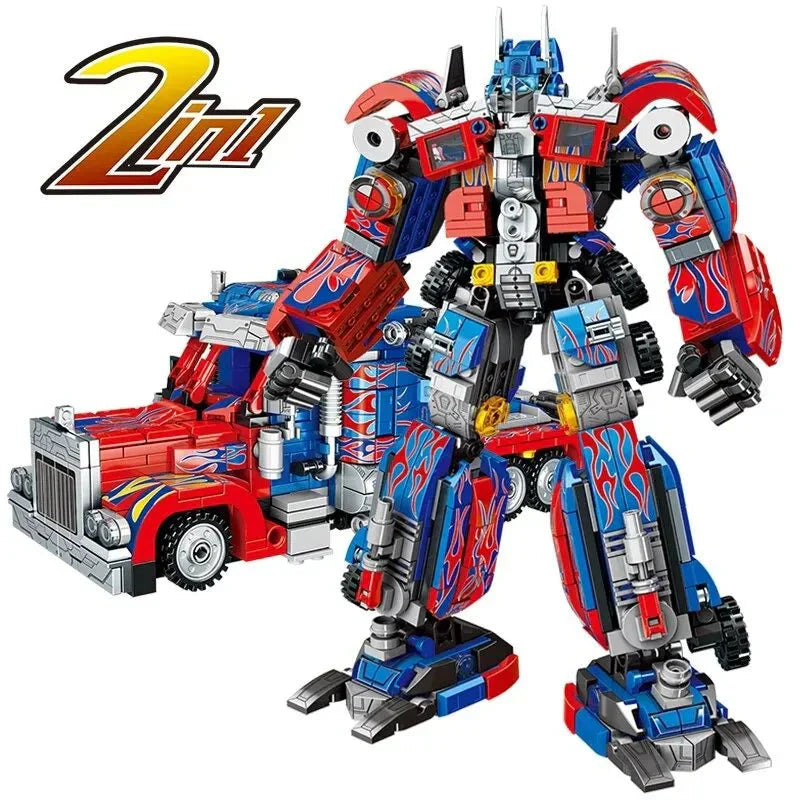 Transformer Optimus Prime Robot - vue 5