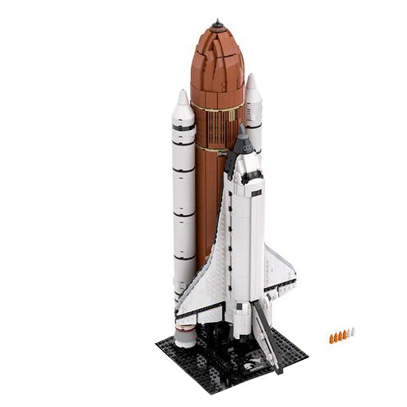 Gobricks MOC-46228 - Space Shuttle - vue 2 | Power Blockz