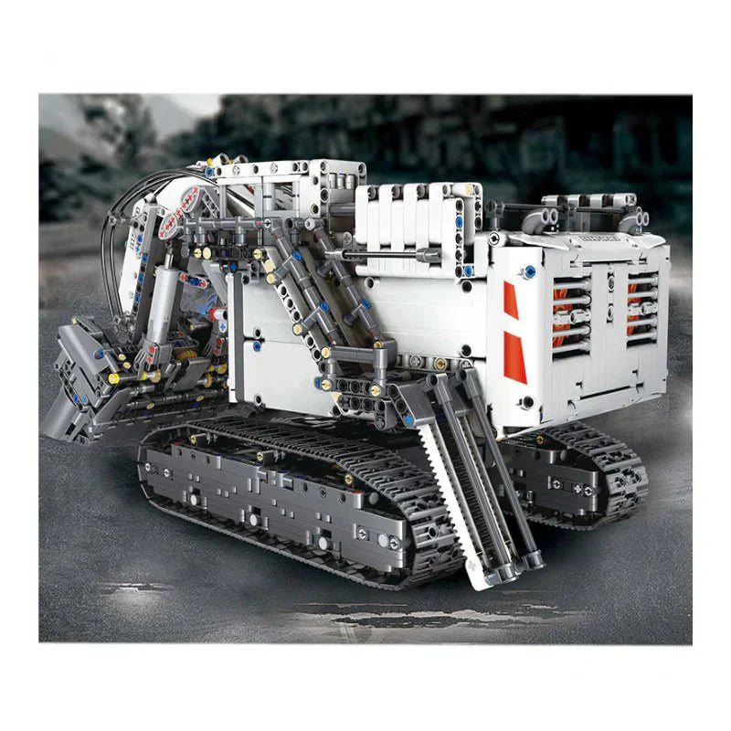 Mould King 17077 - RC Heavy-Duty Wheel Loader - vue 4 | Power Blockz
