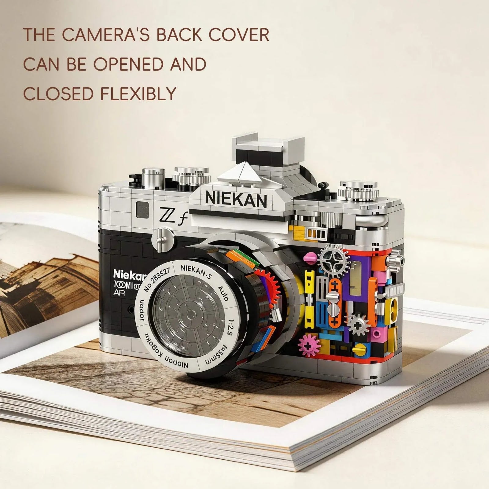 JQ1132 - Retro 35mm Film Camera - vue 4 | Power Blockz