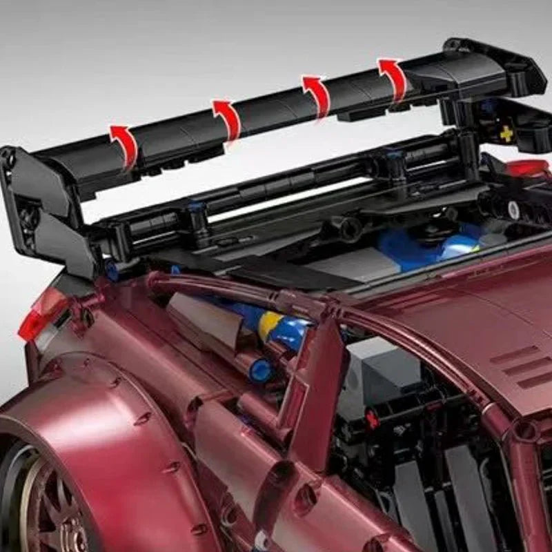Happy Build YC-23005 - Static Version - Limited Stanced 350z JDM Coupe - vue 10 | Power Blockz