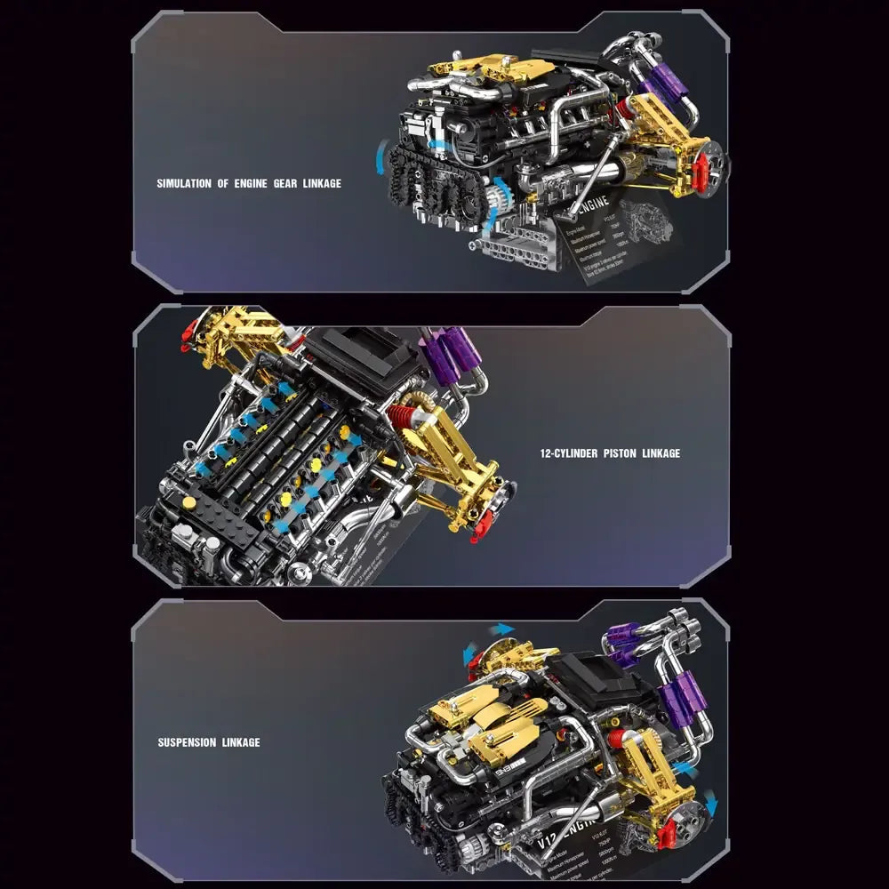 Eikee Y15004 - Twin-Turbo V12 Hypercar Powertrain - vue 6 | Power Blockz