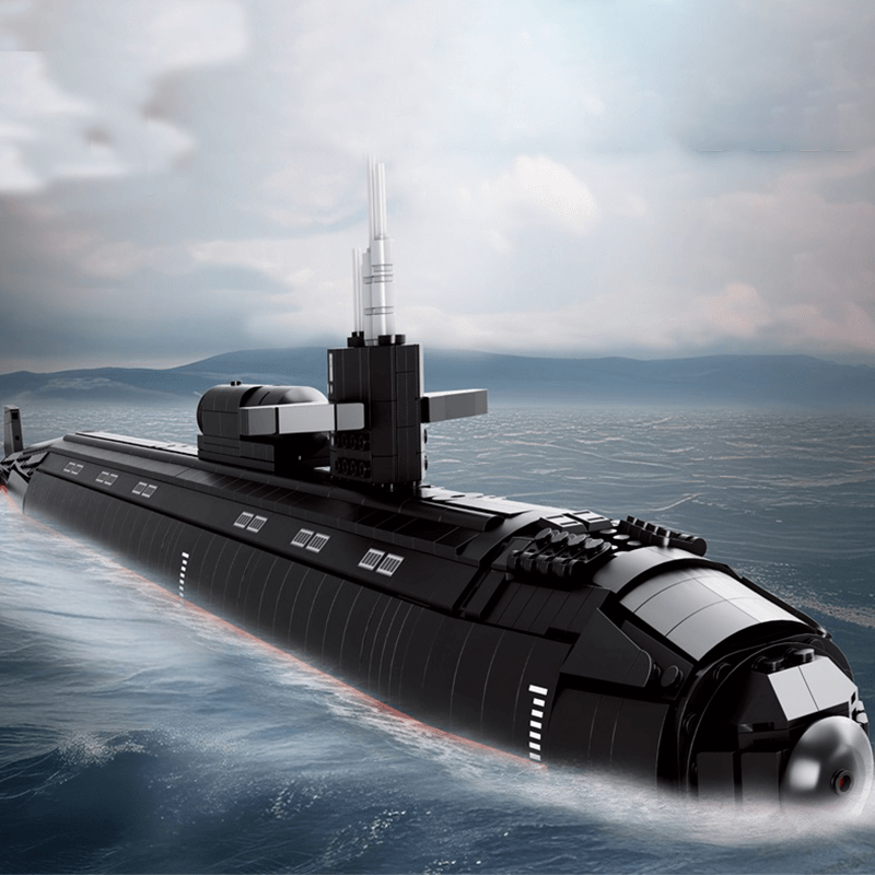 Reobrix 800 - Military Los Angeles-Class SSN Submarine - vue 2 | Power Blockz