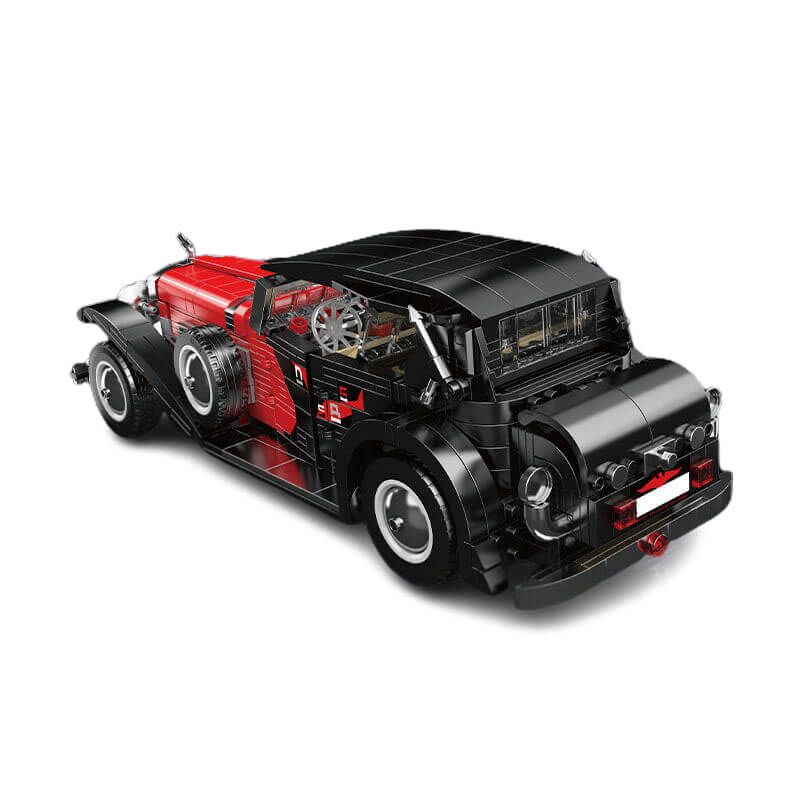 Mould King 10114 - Classic British T50 Luxury Sedan - vue 2 | Power Blockz